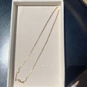 18k cubain chain link, 18 inch